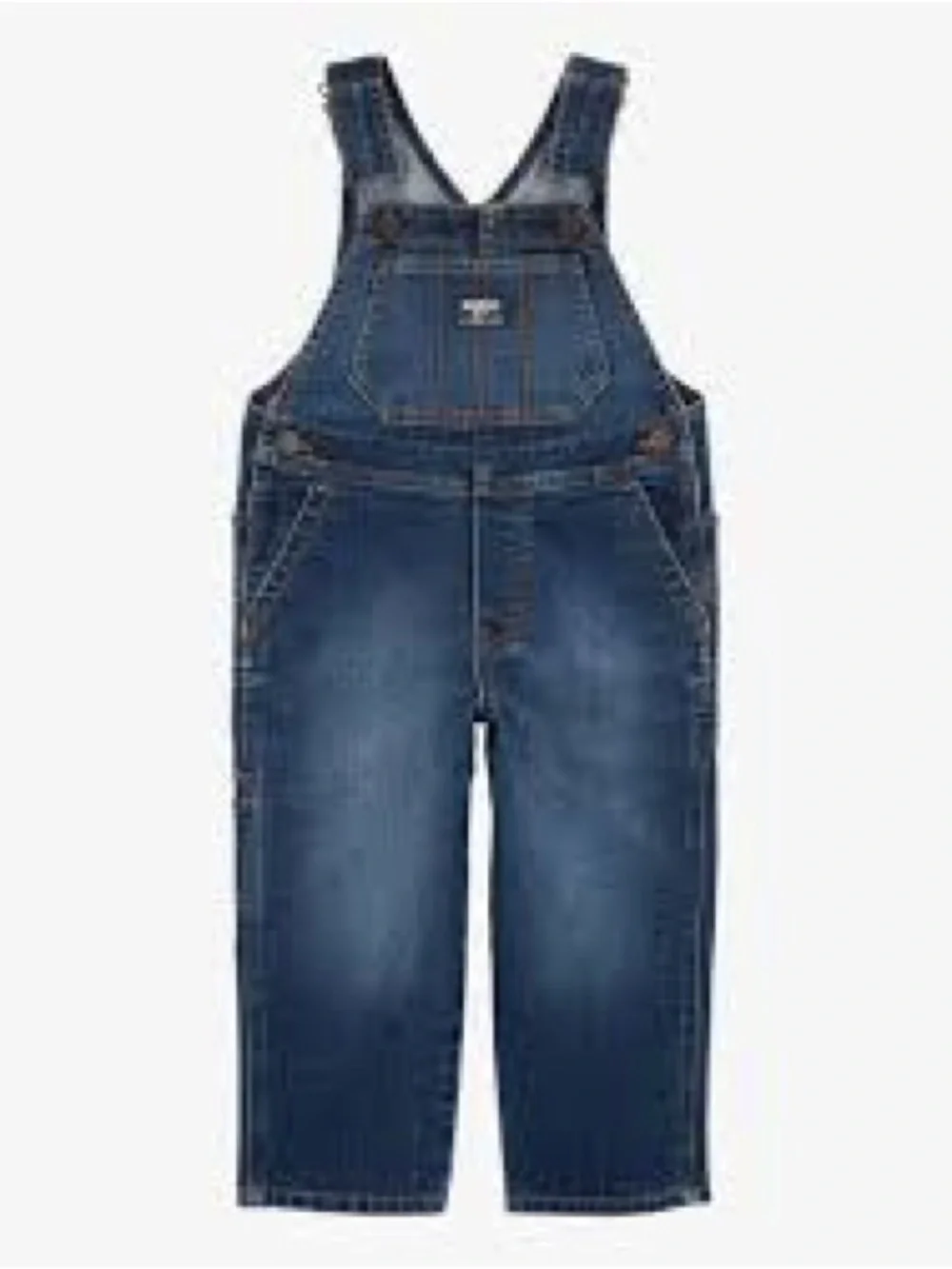 Oshkosh Classic Kids Denim Overalls - Blue